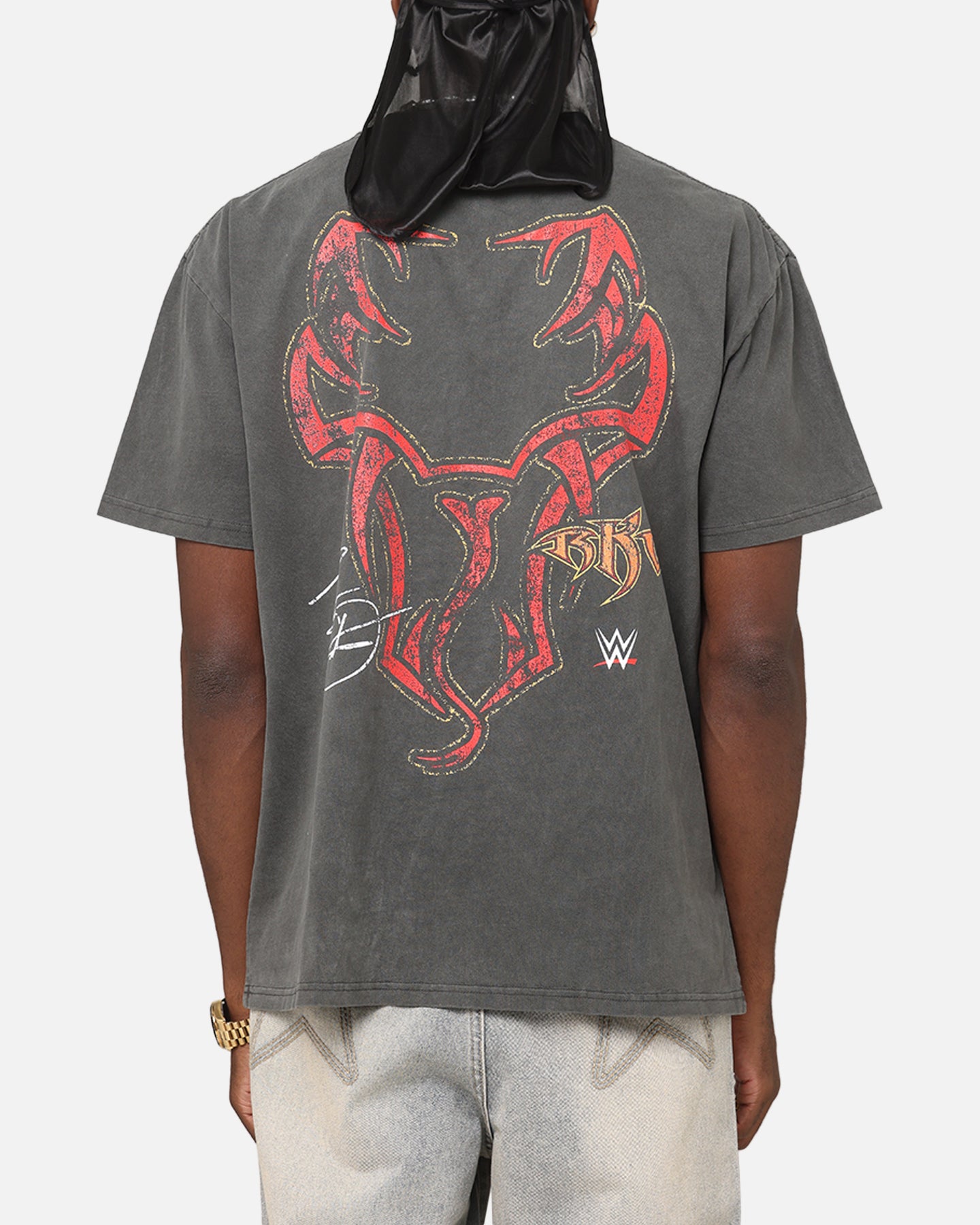 Culture Kings X WWE Randy Orton Heavy T-Shirt Black Wash | Culture