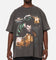 Goat Crew Marvel Villians Sandman Heavy T-Shirt Black Wash