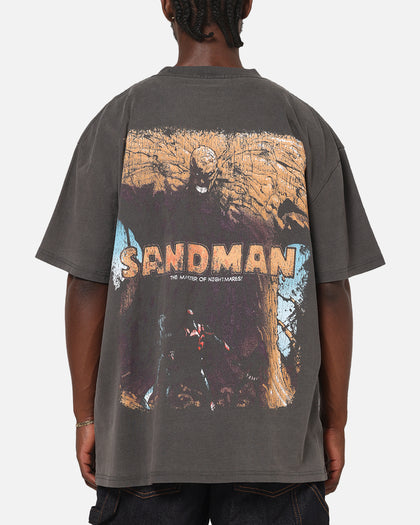 Goat Crew Marvel Villians Sandman Heavy T-Shirt Black Wash