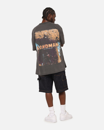 Goat Crew Marvel Villians Sandman Heavy T-Shirt Black Wash