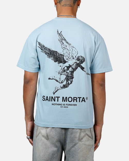 Saint Morta Nothing Is Forever Drop T-Shirt Slate Blue