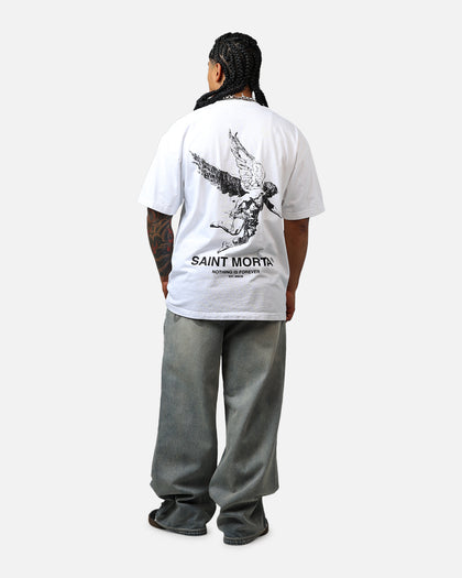 Saint Morta Nothing Is Forever Drop T-Shirt White