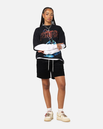 Pantera Pantera Layered Long Sleeve T-Shirt Black Wash