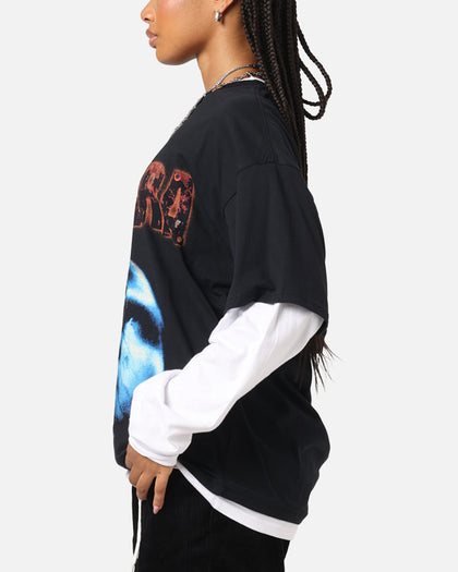 Pantera Pantera Layered Long Sleeve T-Shirt Black Wash