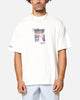 Mitchell & Ness Philadelphia 76ers Allen Iverson Pre & Post Game T-Shirt Vintage White