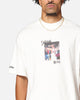 Mitchell & Ness Philadelphia 76ers Allen Iverson Pre & Post Game T-Shirt Vintage White