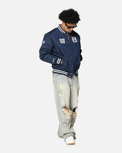 Mitchell & Ness Carlton Blues Team Bomber Jacket Navy
