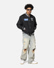 Mitchell & Ness Collingwood Magpies Team Bomber Jacket Solid Black