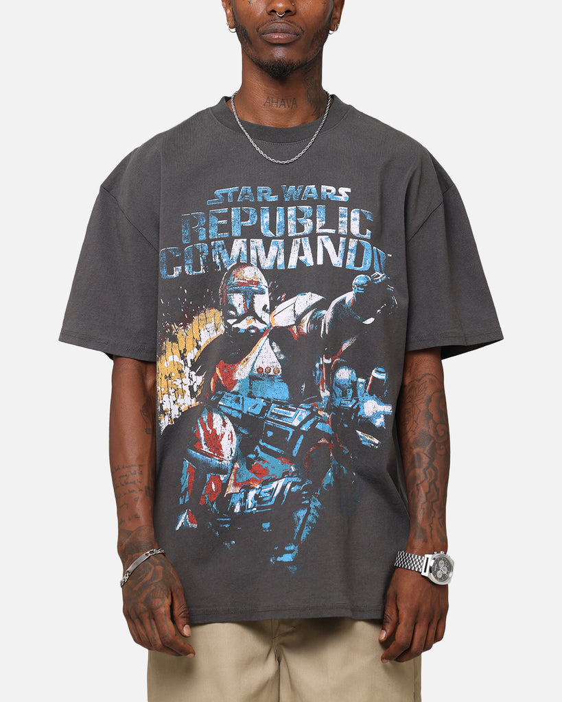 T-shirt Uomo Star Wars Mandalorian Night Ranger, A Maniche Corte, Stampata USA