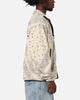 Tommy Jeans Relaxed Zip Paisley Fleece Jacket Newsprint