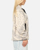 Tommy Jeans Relaxed Zip Paisley Fleece Jacket Newsprint