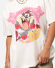 Goat Crew X Warner Bros. Looney Tunes In Love Looney Heavy T-Shirt Off White