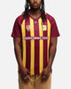 Bleacher Athletic Brisbane Broncos NRL 1908 Collared T-Shirt Official Team Colour