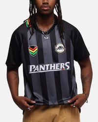 Bleacher Athletic Penrith Panthers NRL 1908 Collared T-Shirt Official Team Colour