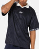 Reebok Monogram Football Polo T-Shirt Navy