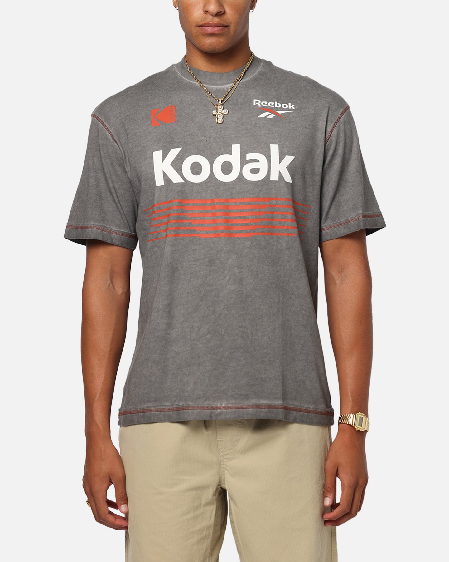 Reebok x Kodak Graphic T-Shirt Black | Culture Kings US