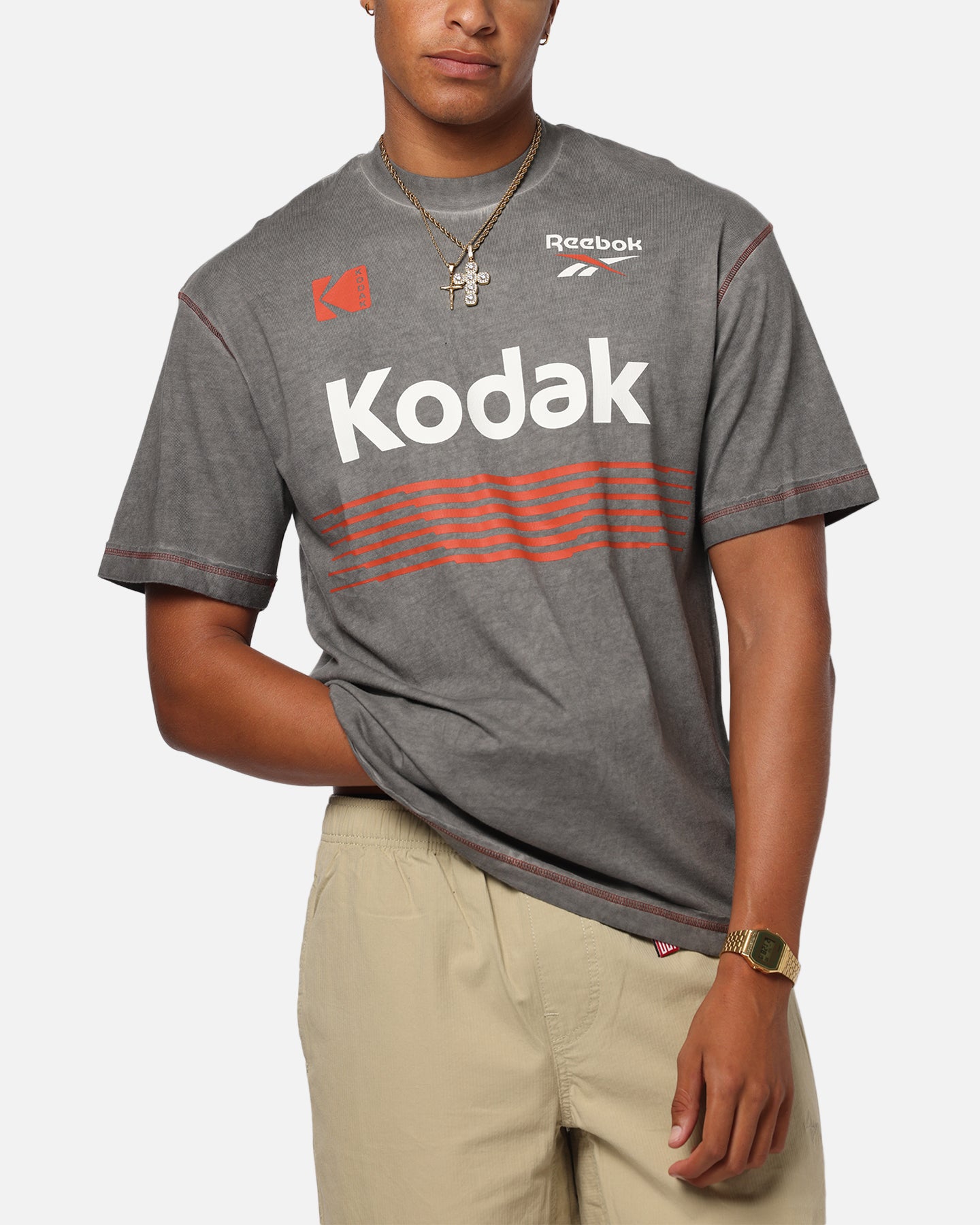 Reebok x Kodak Graphic T-Shirt Black | Culture Kings US