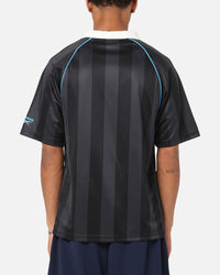 Reebok Retro Footy Polo T-Shirt Black