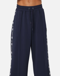 Rebook Taped Track Pants Navy