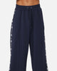 Rebook Taped Track Pants Navy