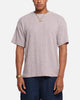 XXIII Rib Knit T-Shirt Pink Marle
