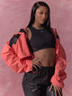 Reebok X Angel Reese Women's Vector Track Jacket Coral