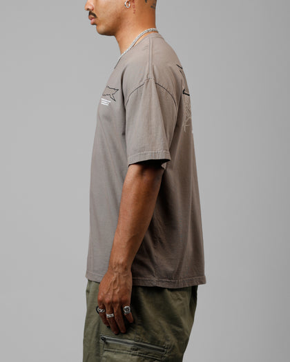 Loiter Runway T-Shirt Brown