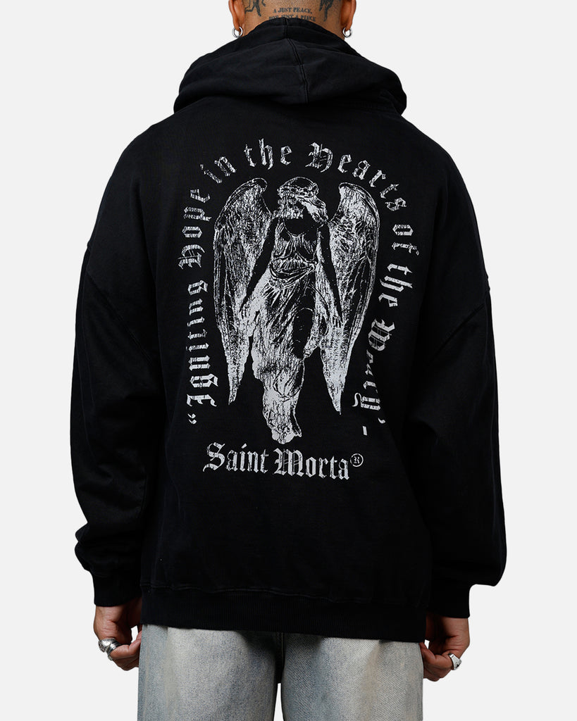 Saint Morta Weary Hearts Premium Hoodie Black | Culture Kings US