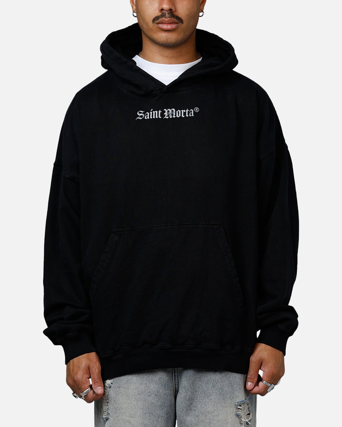 Saint Morta Weary Hearts Premium Hoodie Black | Culture Kings US
