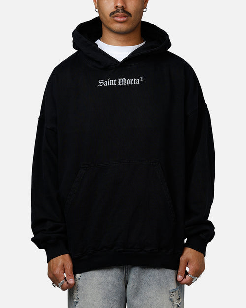 Saint Morta Weary Hearts Premium Hoodie Black