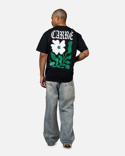 Carre Eternal Garden Heavyweight T-Shirt Black Acidwash