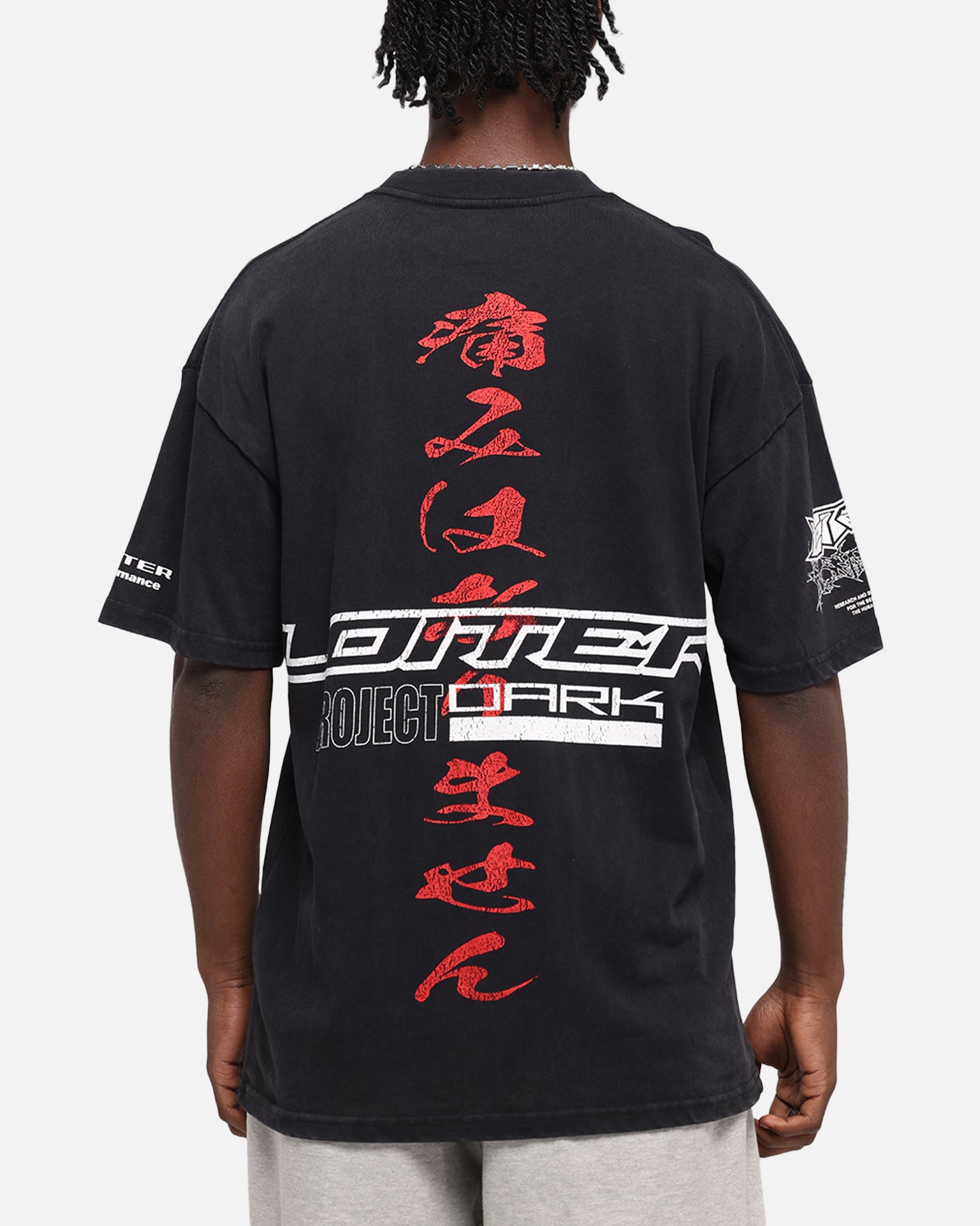 Loiter Cybernetics Vintage T-Shirt Black Acidwash | Culture Kings US