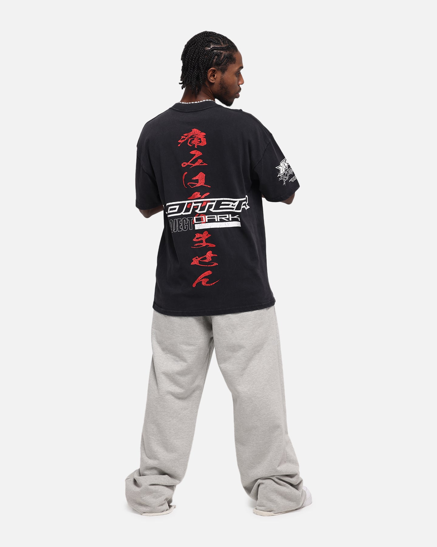 Loiter Cybernetics Vintage T-Shirt Black Acidwash | Culture Kings US