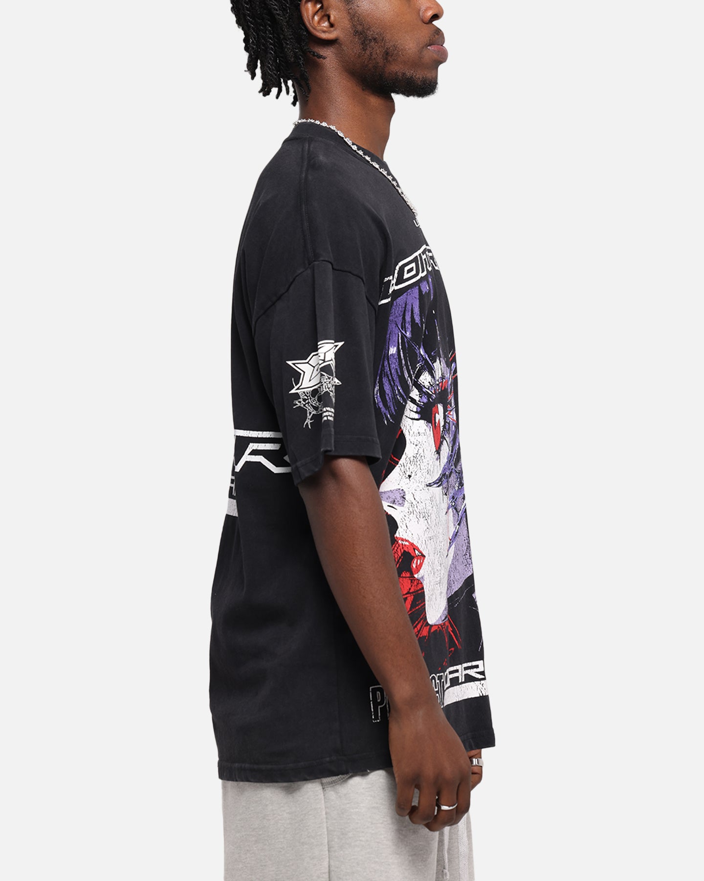 Loiter Cybernetics Vintage T-Shirt Black Acidwash | Culture Kings US