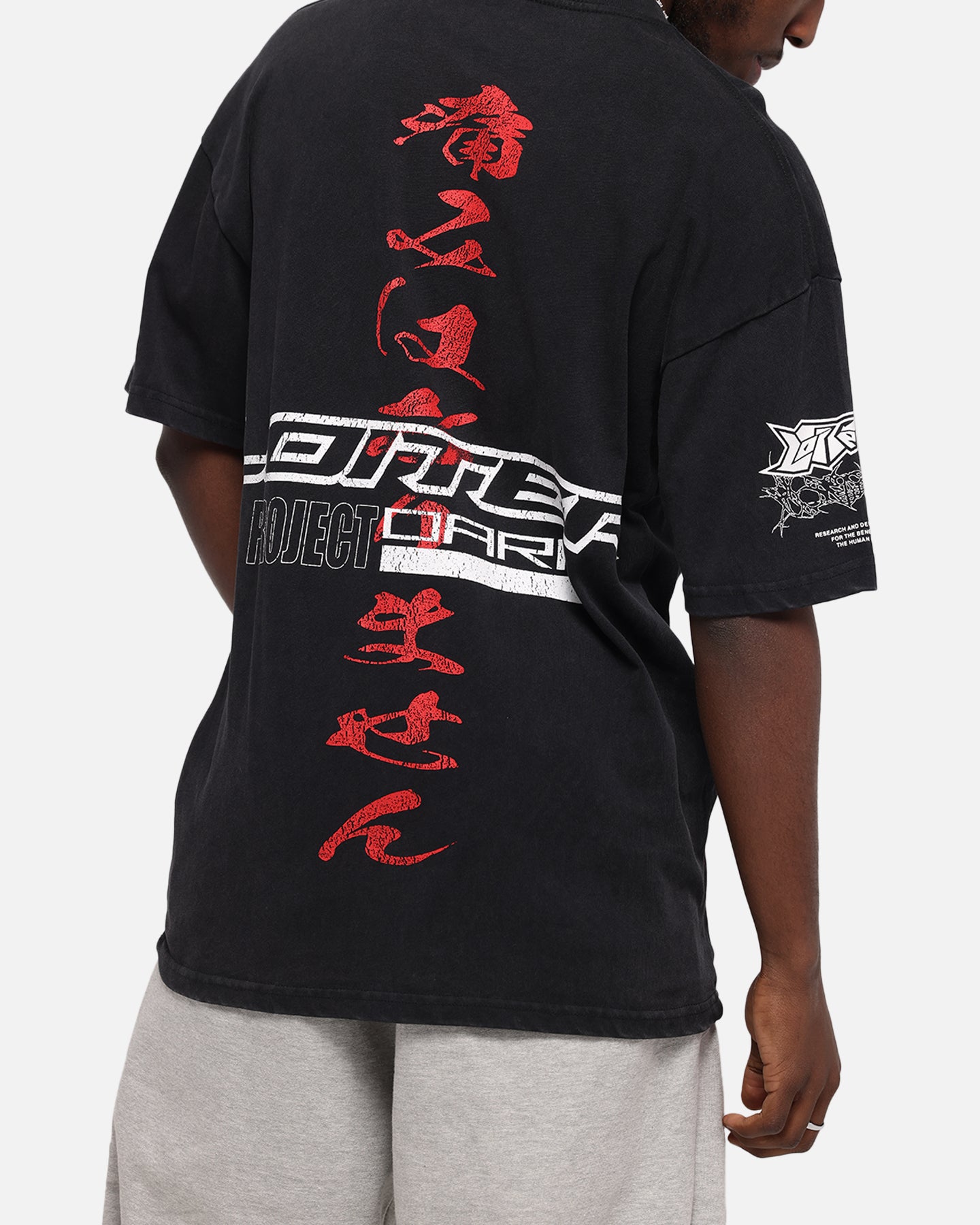 Loiter Cybernetics Vintage T-Shirt Black Acidwash | Culture Kings US