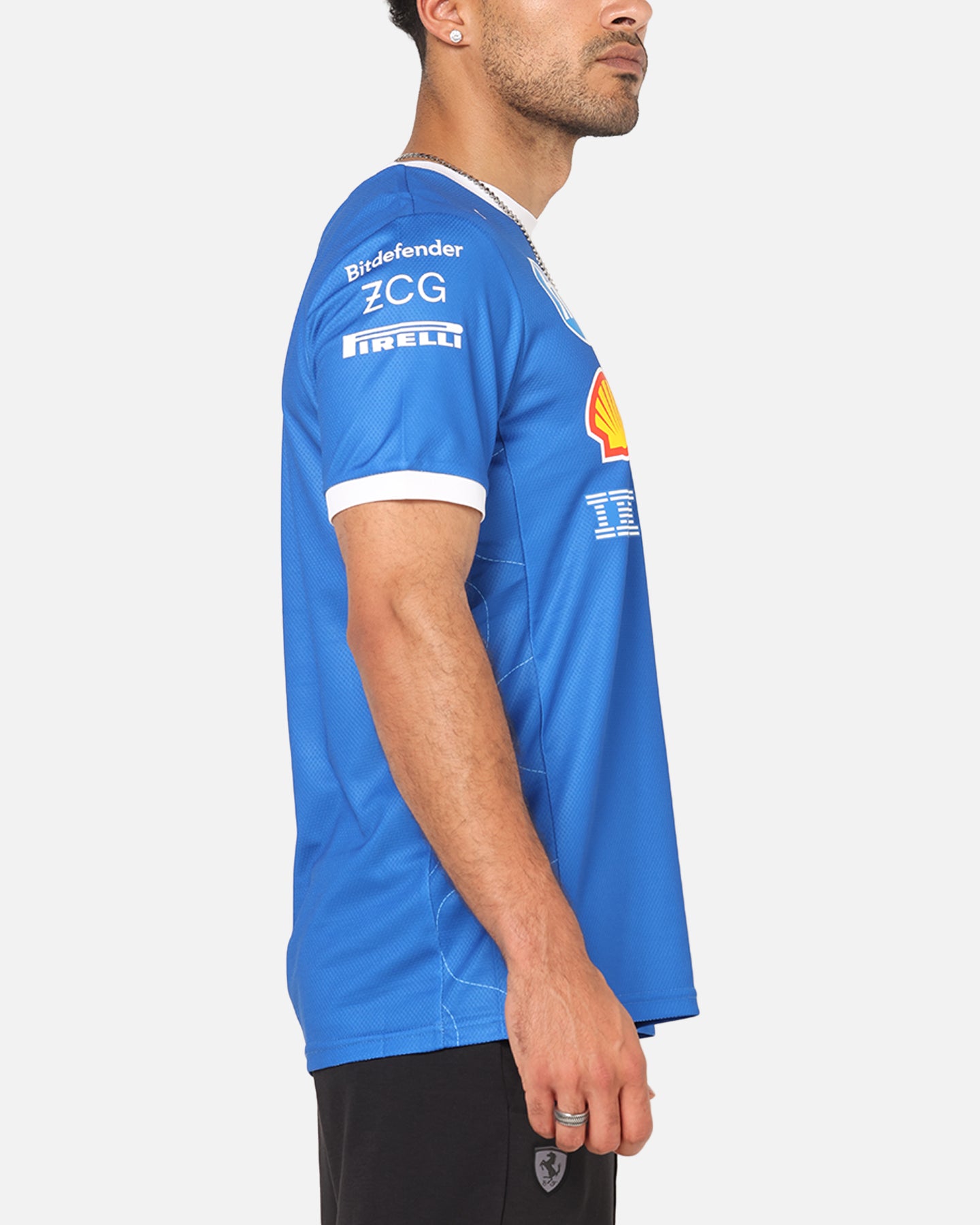 Puma X Scuderia Ferrari Monza T-Shirt Steer Blue | Culture Kings US