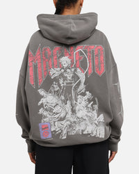 American Thrift Marvel X-Men Magneto Premium Hoodie Washed Charcoal