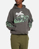 Goat Crew X Naruto Sage Mode Premium Hoodie Washed Charcoal