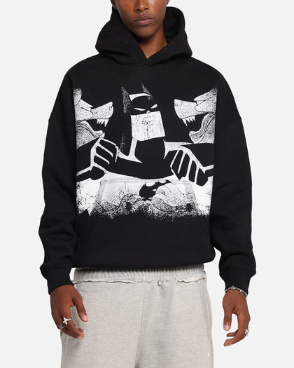 American Thrift X DC Batman The Animated Premium Hoodie Black
