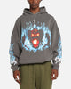 American Thrift X Lord Of The Rings Balrog Premium Hoodie Washed Charcoal
