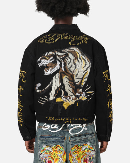 Ed Hardy Never Again Jacket Black