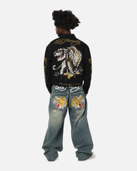 Ed Hardy Never Again Jacket Black