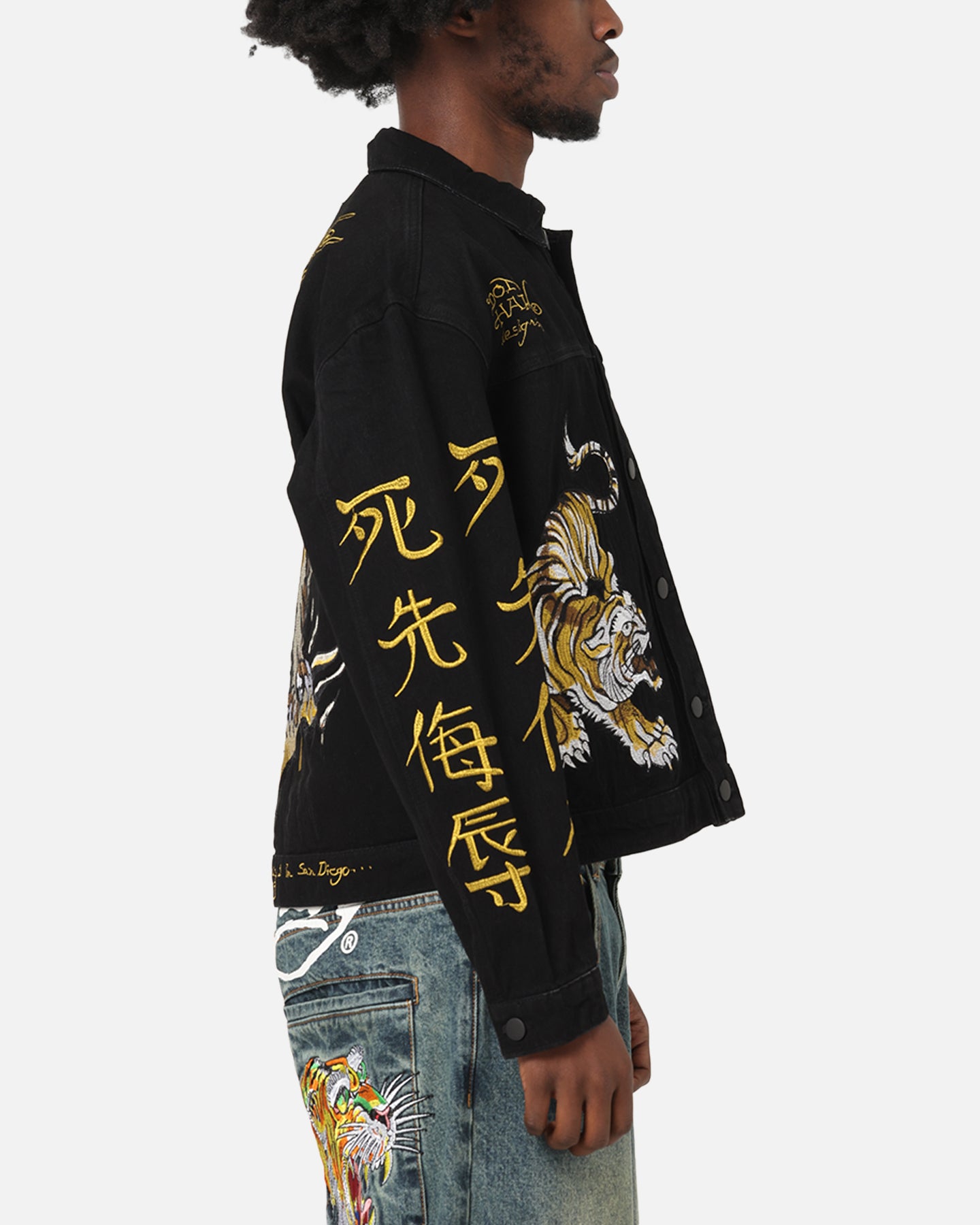 Ed Hardy Never Again Jacket Black | Culture Kings US