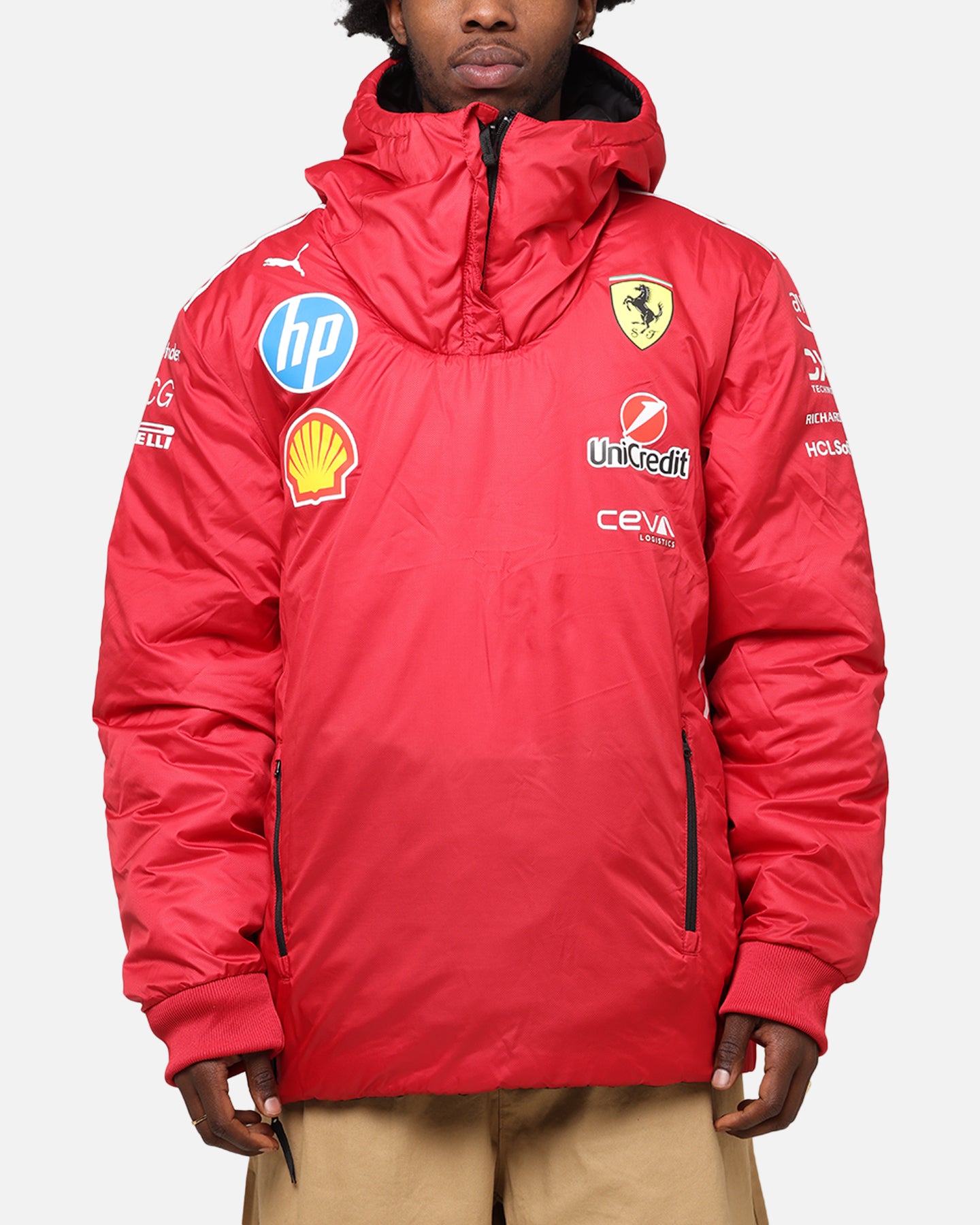 PUMA Ferrari 中綿ジャケット レッド　US M Puma X Scuderia Ferrari Team Reversible Jacket Cherry | Culture