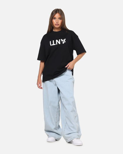 The Anti Order Reverse Logo T-Shirt Black