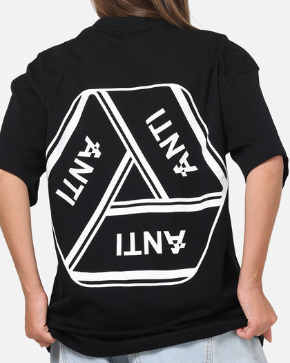 The Anti Order Reverse Logo T-Shirt Black