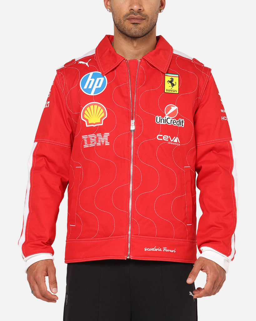 Puma X Scuderia Ferrari Monza Racing Jacket Rosso Corsa | Culture