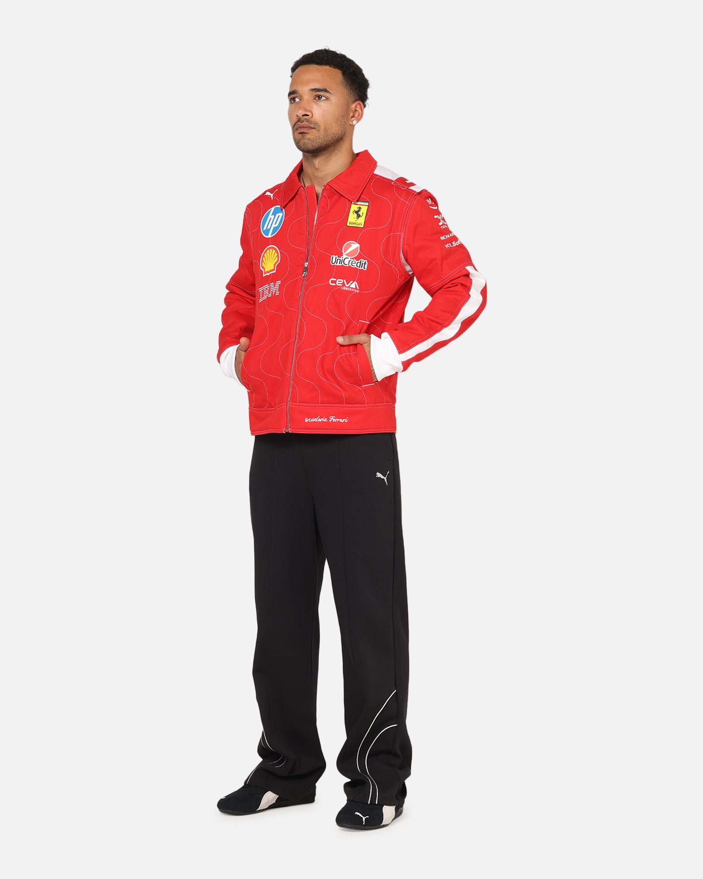Puma X Scuderia Ferrari Monza Racing Jacket Rosso Corsa | Culture