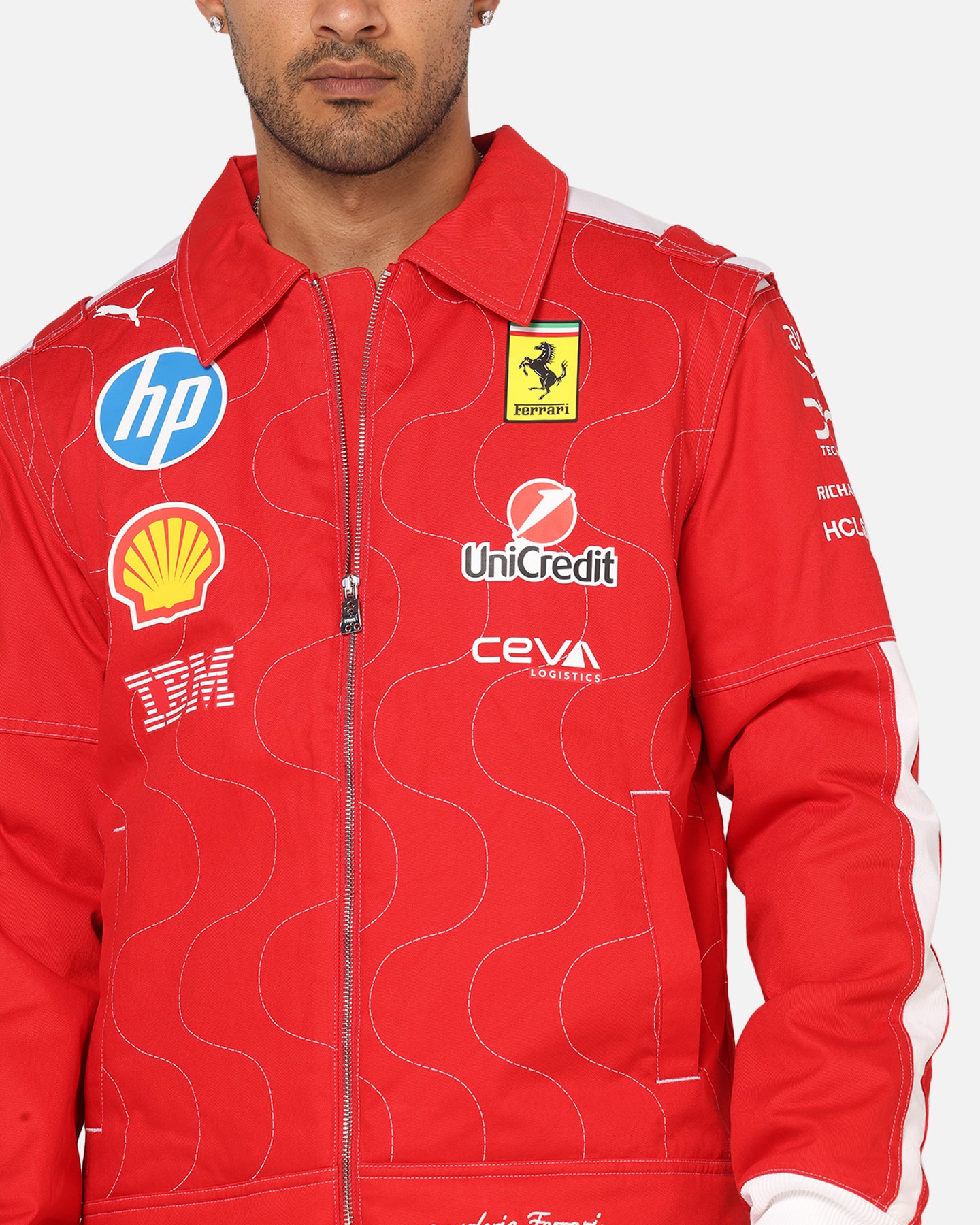 Puma X Scuderia Ferrari Monza Racing Jacket Rosso Corsa | Culture