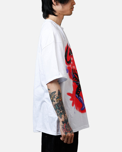 Goat Crew Marvel X-Men Gambit Airbrush T-Shirt White